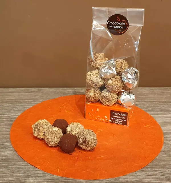 Sachet de truffes au chocolat